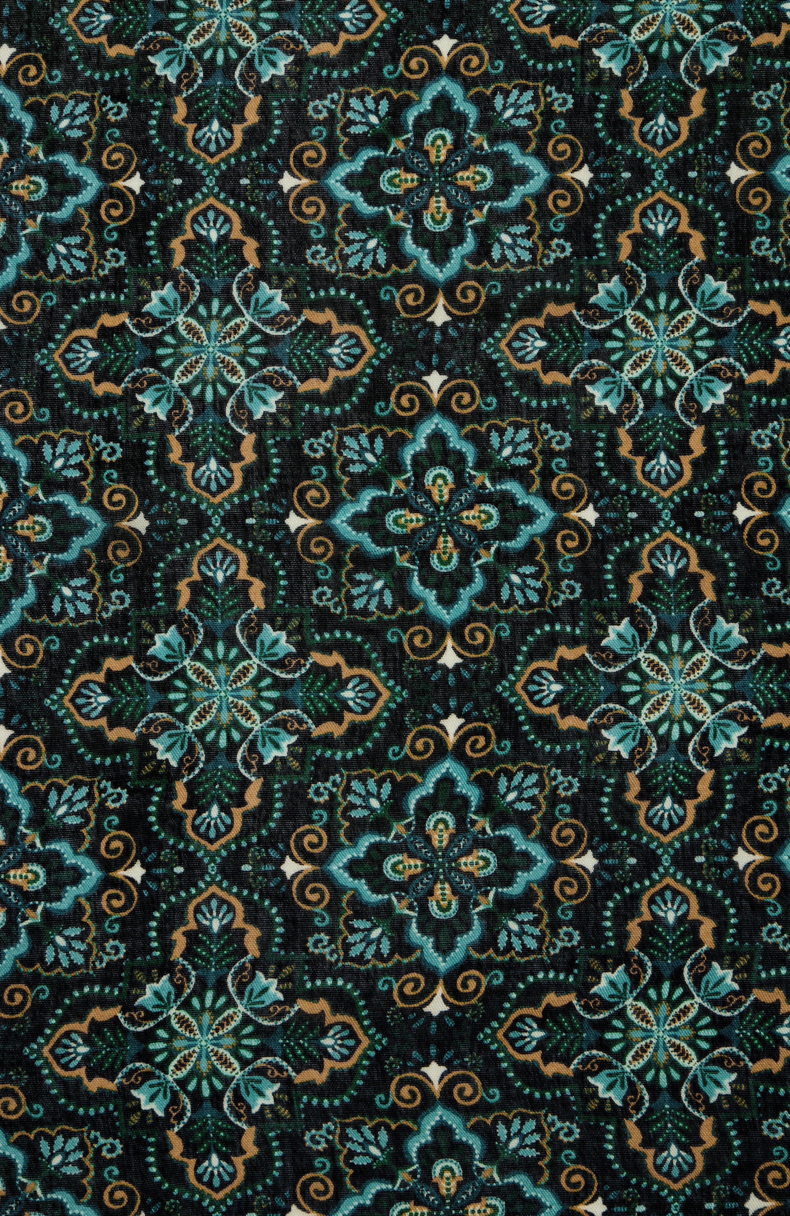 printed square scarf