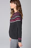 fair isle pullover sweater