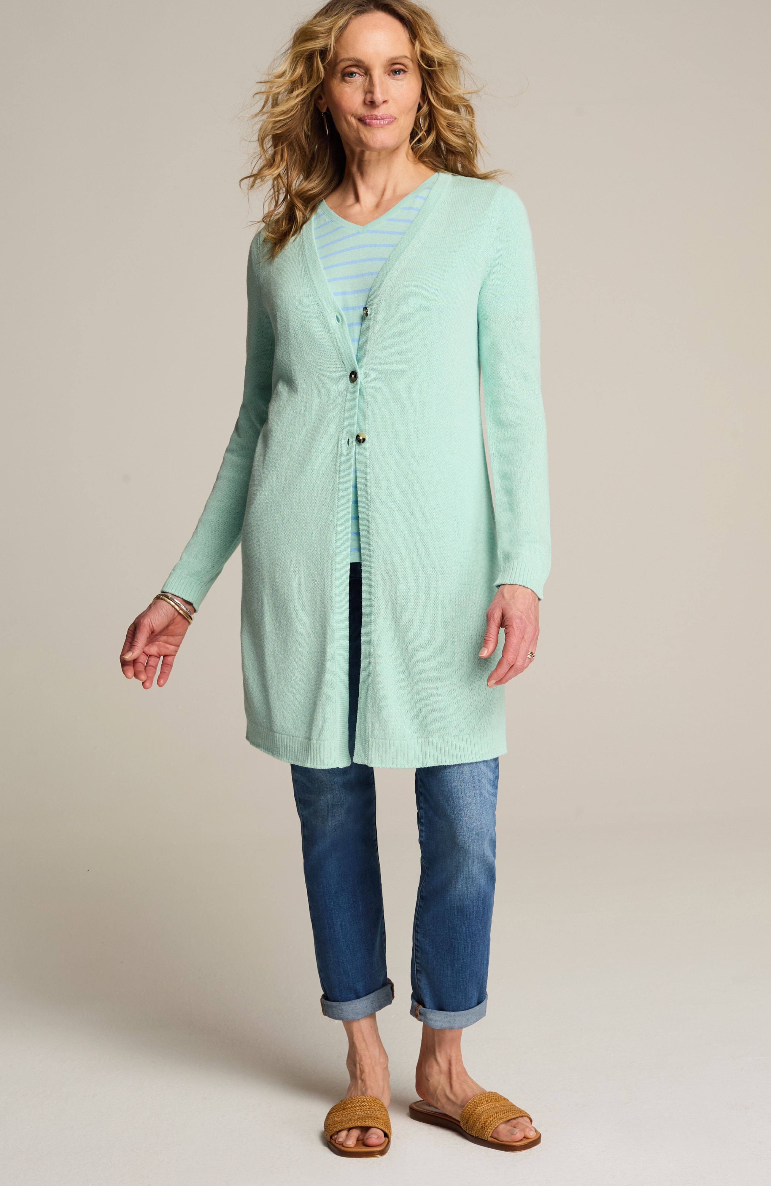 long & light cardi