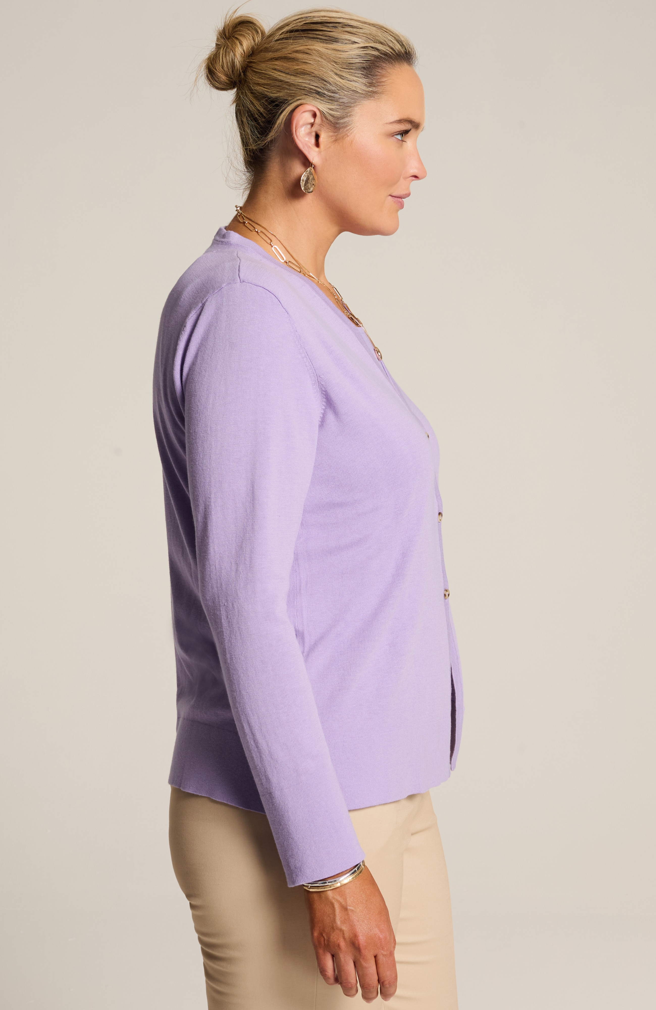 ORGANICALLY GROWN COTTON LIGHTWEIGHT CAR | JJill