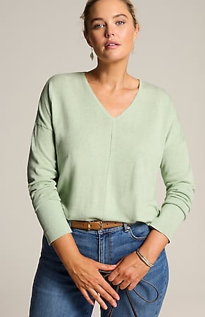 Image for Organically Grown Cotton Seamed Sweater