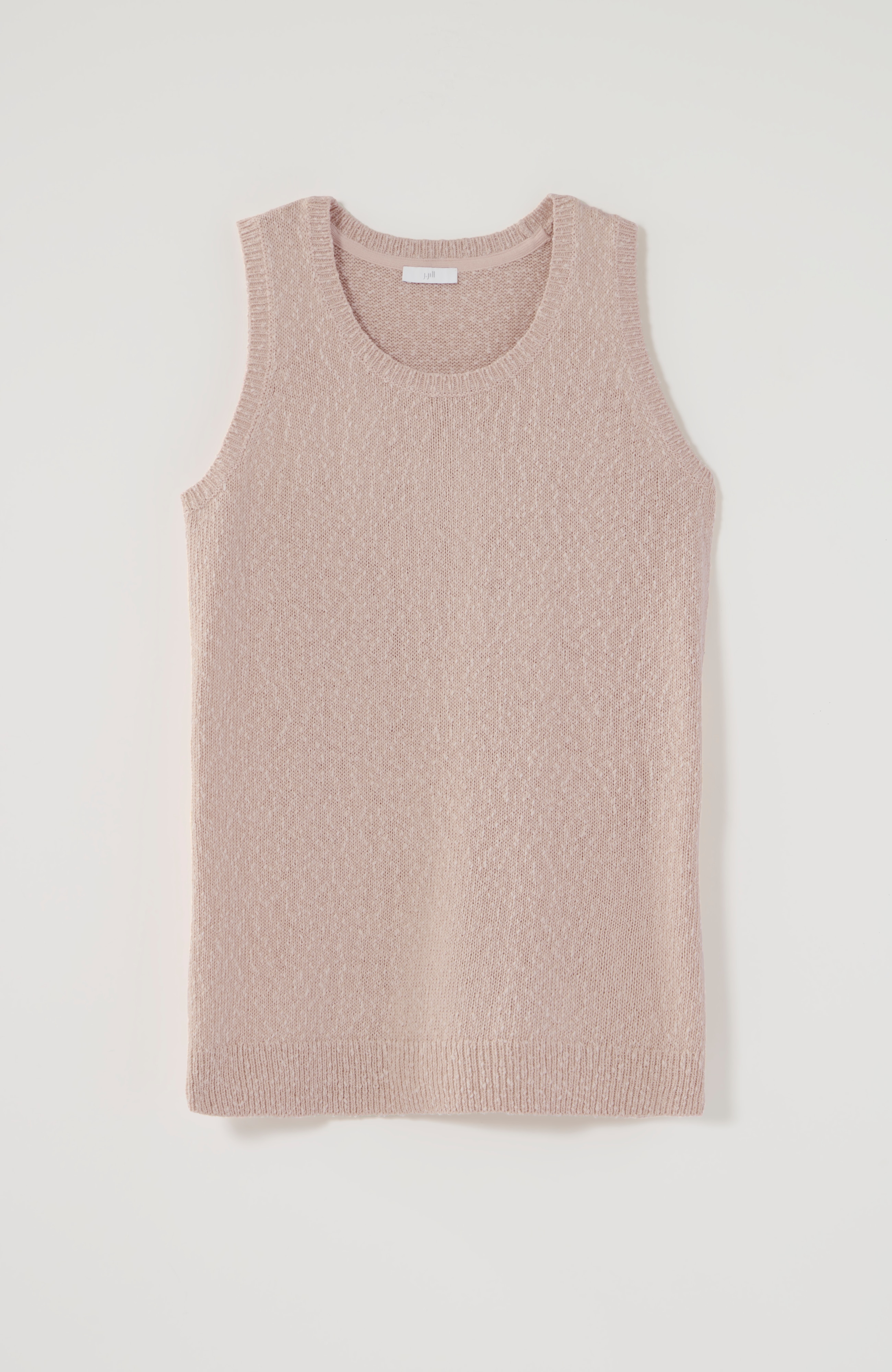 marled sweater tank