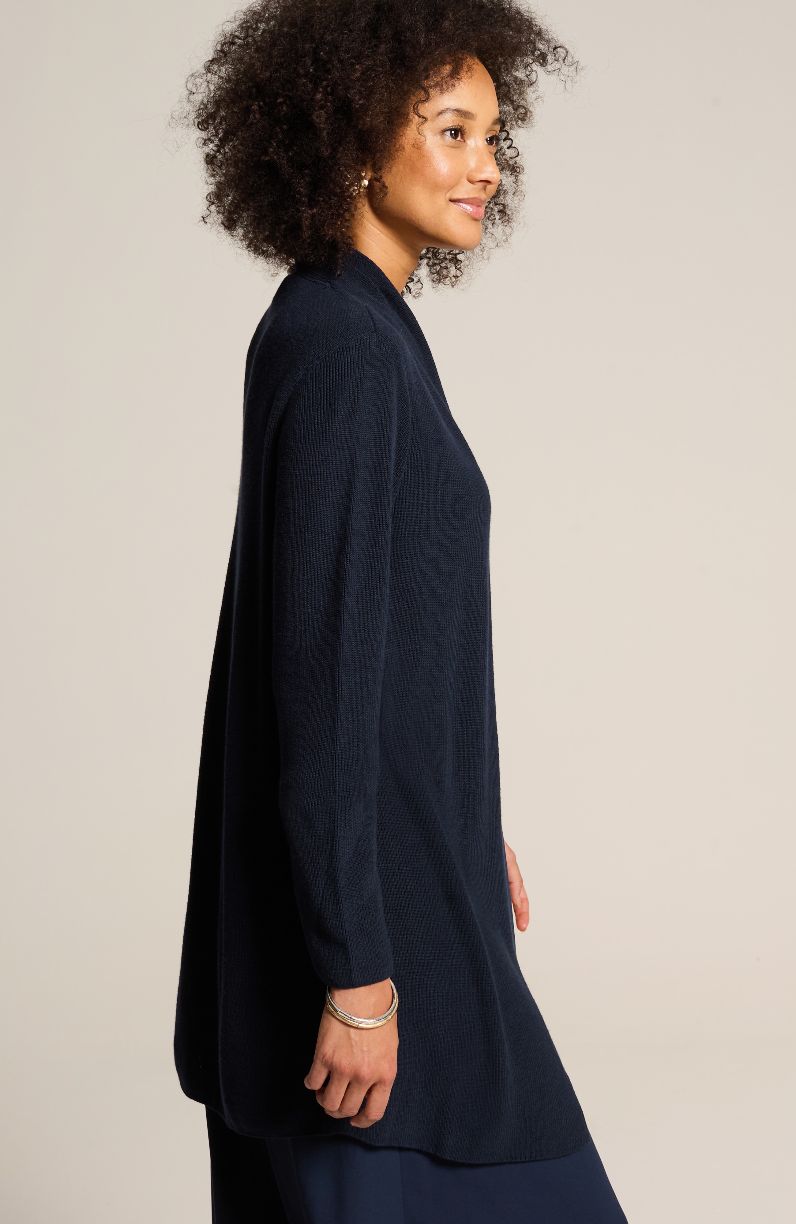 LIDnM】MINIMAL SHAWL COLLAR JK M