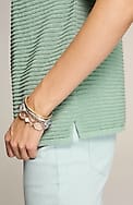 wearever textured short-sleeve pullover