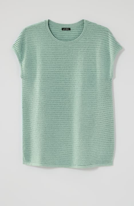 wearever textured short-sleeve pullover