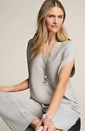 wearever seamless-knit sweater cape