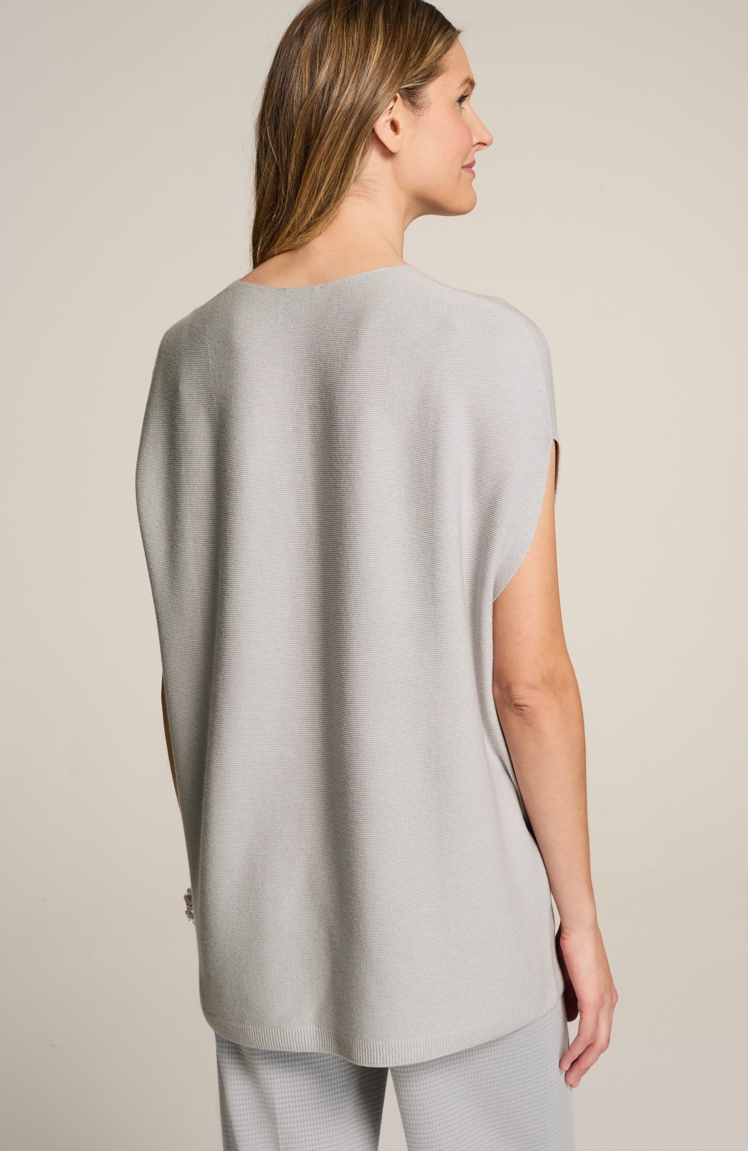 wearever seamless-knit sweater cape