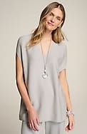 wearever seamless-knit sweater cape