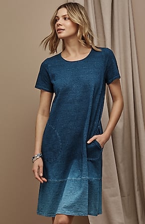 Image for Pure Jill Slub-Knit Dress
