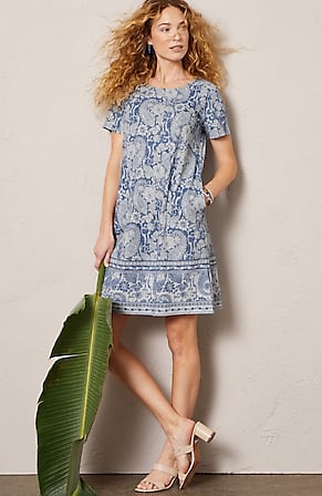 Image for Pure Jill Slub-Knit Dress