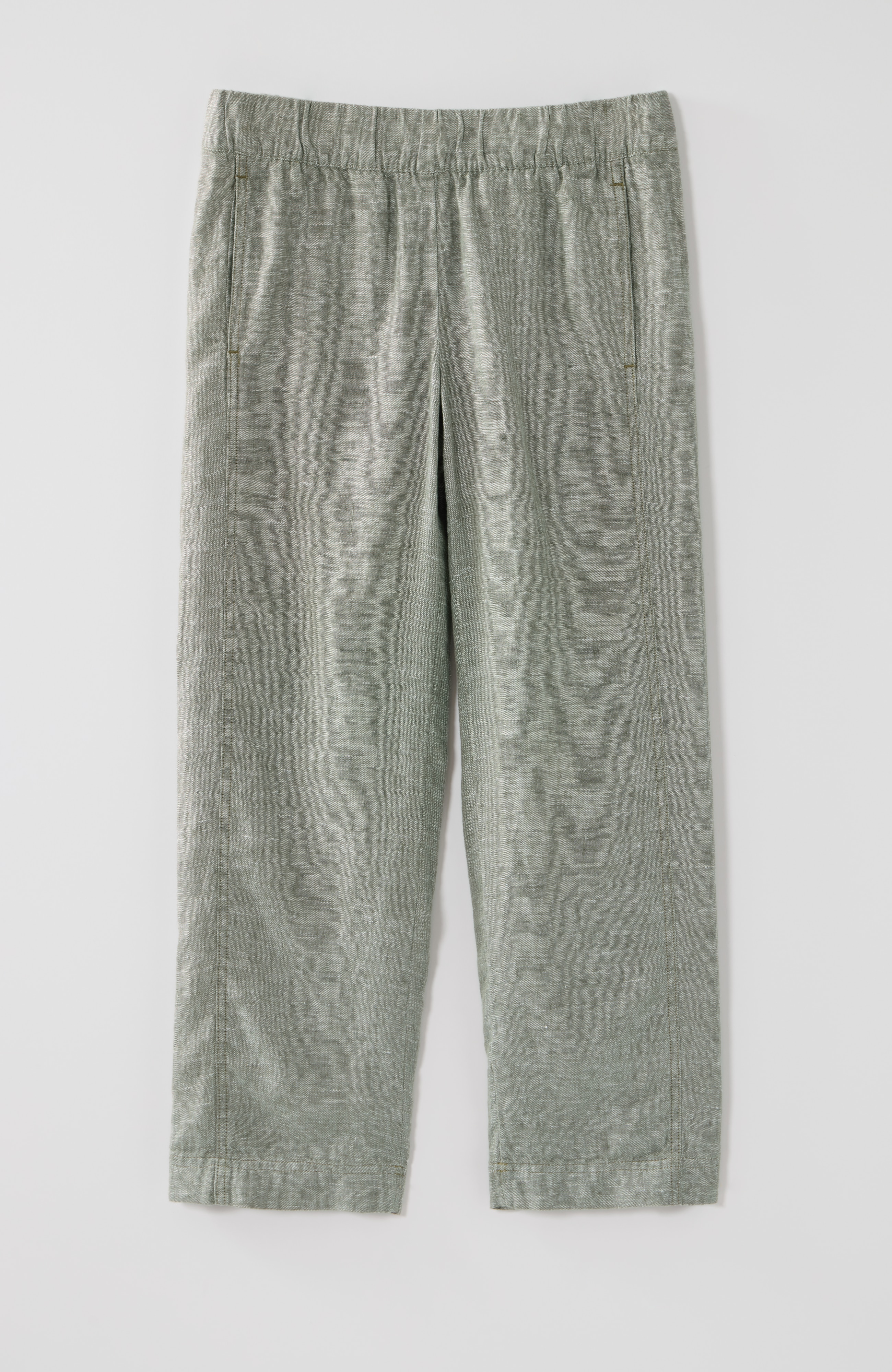 【送料&関税込】ChloAC Cotton Cropped Pants Pull On Drawstring Cropped Trouser