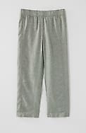 pure jill linen cropped pants