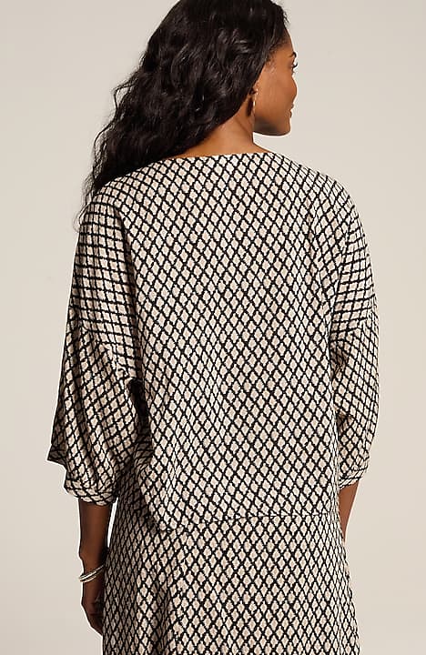 pure jill hand-embroidered top