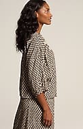 pure jill hand-embroidered top