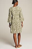 pure jill tiered dress