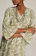 pure jill tiered dress