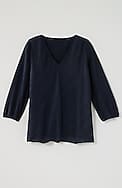 wearever plissé-knit top