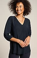wearever plissé-knit top