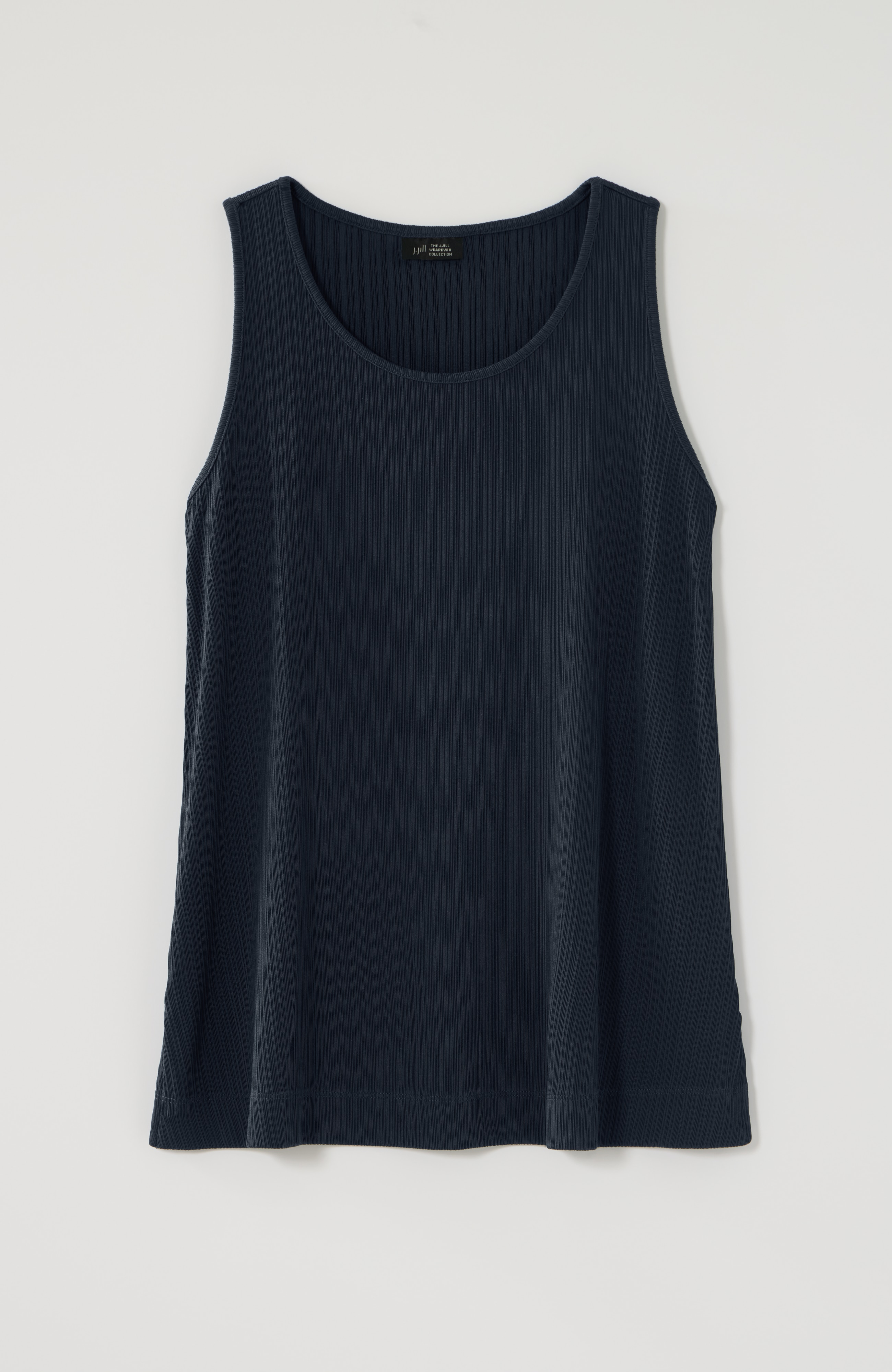 Wearever Textured-Knit A-Line Tank | JJill
