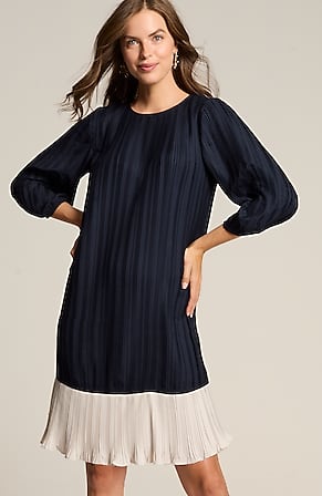 Image for Wearever Plissé A-Line Dress