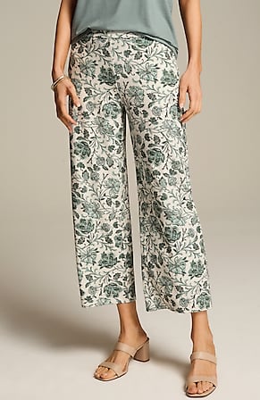Image for Wearever Wide-Leg Knit Crops