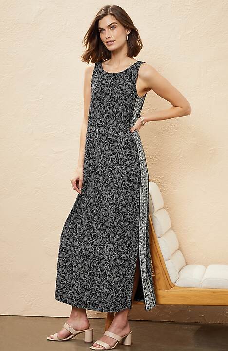 chinese dress ladies J Jill Black Size Small Pull On Maxi Skirt  True Fashionistas