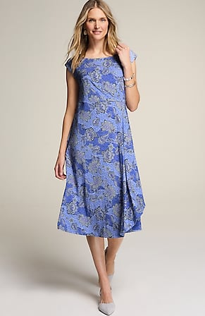 Image for Wearever Draped A-Line Dress
