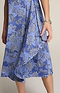 wearever draped a-line dress