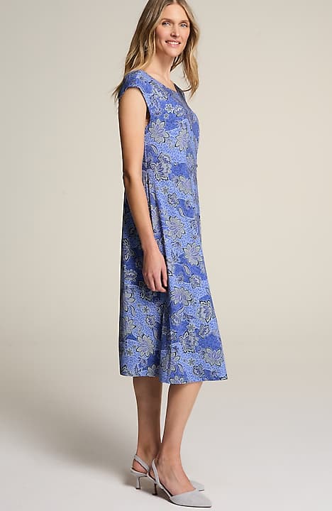 wearever draped a-line dress