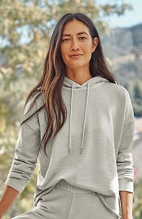 Image for Fit Slub-Terry Garment-Dyed Hoodie
