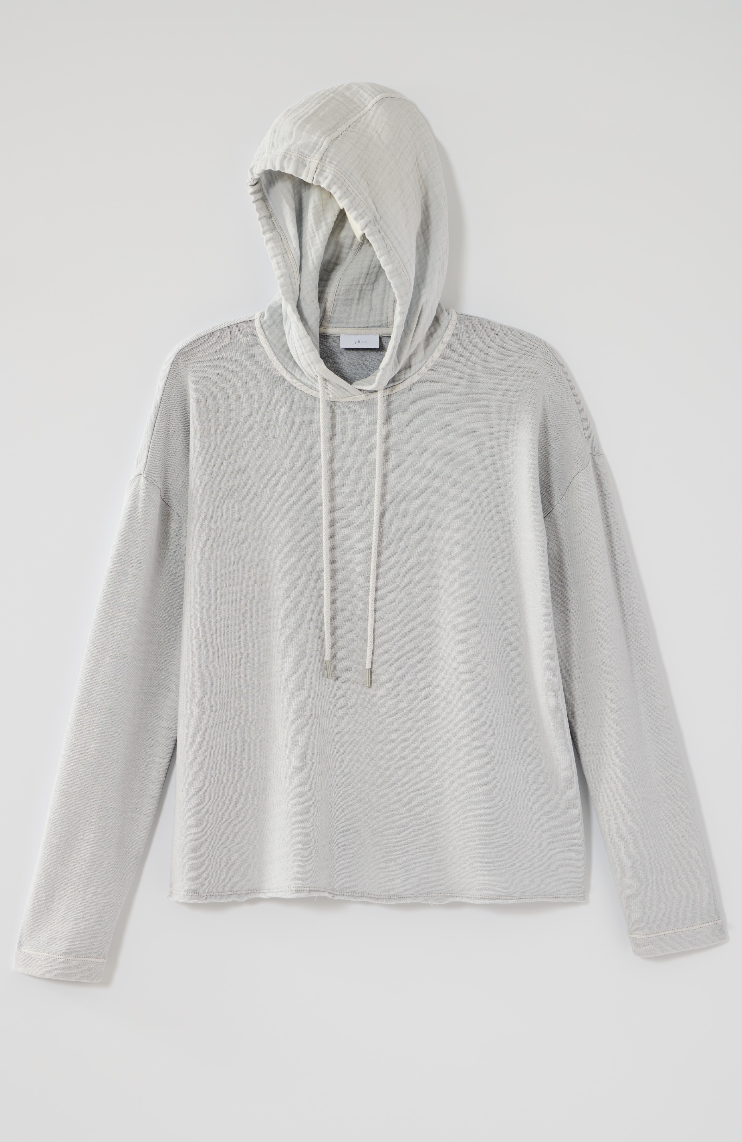 Fit Slub-Terry Garment-Dyed Hoodie | JJill
