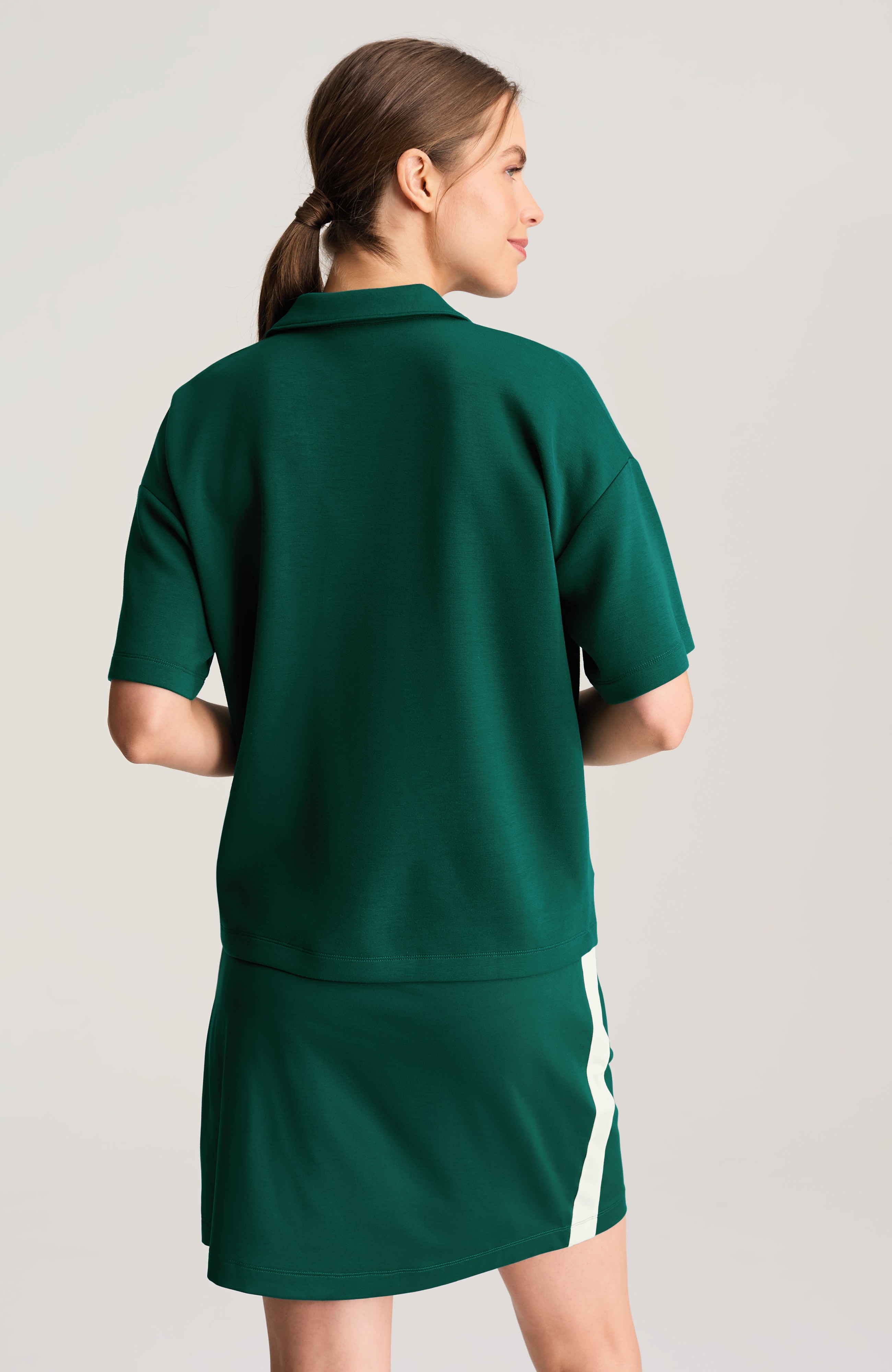 fit elevation knit polo