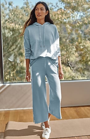 Image for Fit Slub-Terry Garment-Dyed Crops