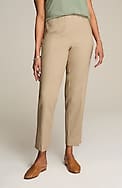 curvy-fit versatile cotton-stretch slim-leg pants