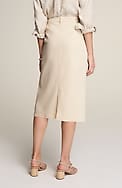expedition denim skirt