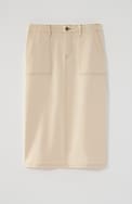 expedition denim skirt