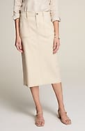 expedition denim skirt
