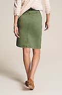 denim utility skirt