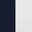 navy blue/cream