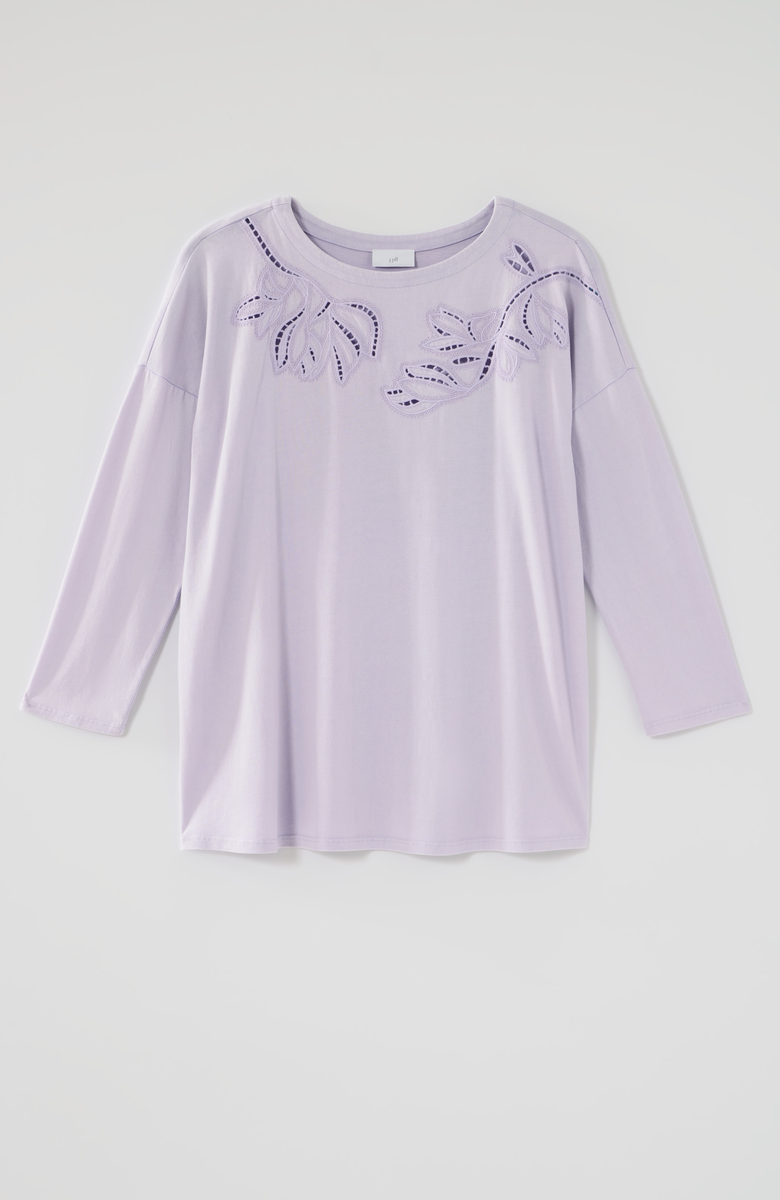 Embroidered Cutwork Top | JJill