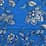 blue ginger dancing floral