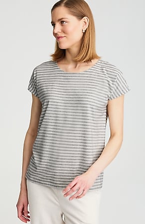 Image for Luxe Supima® Scoop-Neck Tee