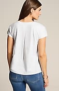 luxe supima® scoop-neck tee