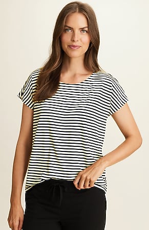 Image for Luxe Supima® Scoop-Neck Tee