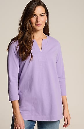 Image for Terry-Slub Tunic