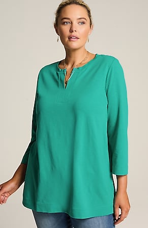 Image for Terry-Slub Tunic