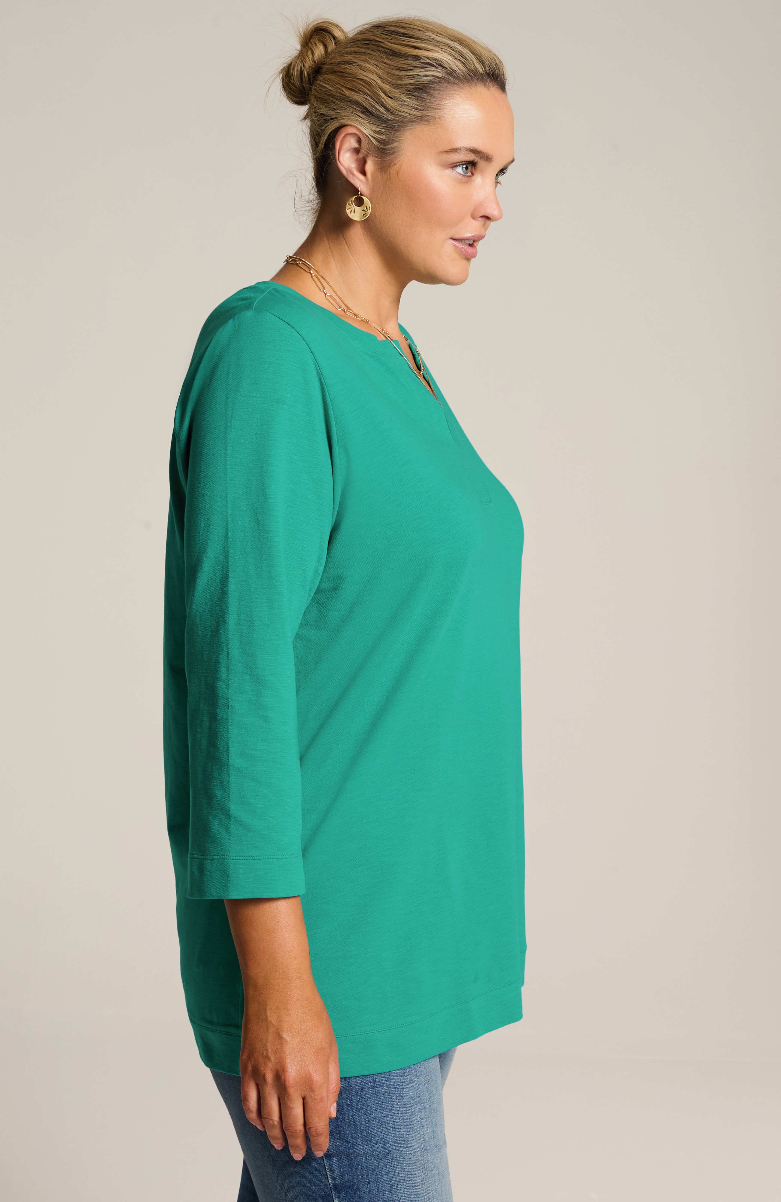 terry-slub tunic