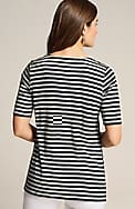pima-slub elbow-sleeve tee
