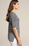 pima-slub elbow-sleeve tee
