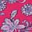 bright pink vibrant paisley
